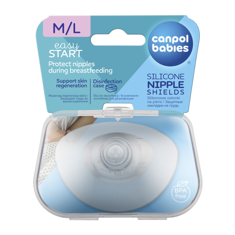 Canpol babies Chránič prsní bradavky Premium 2 ks