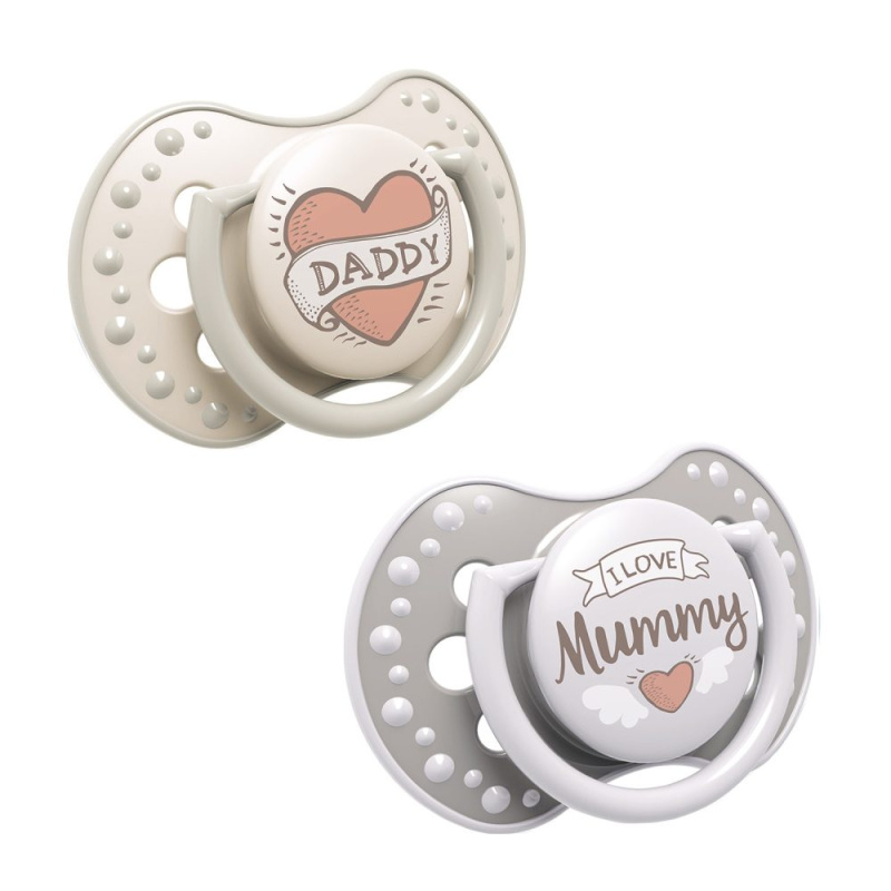 LOVI I Love dudlík 0-3m 2 ks