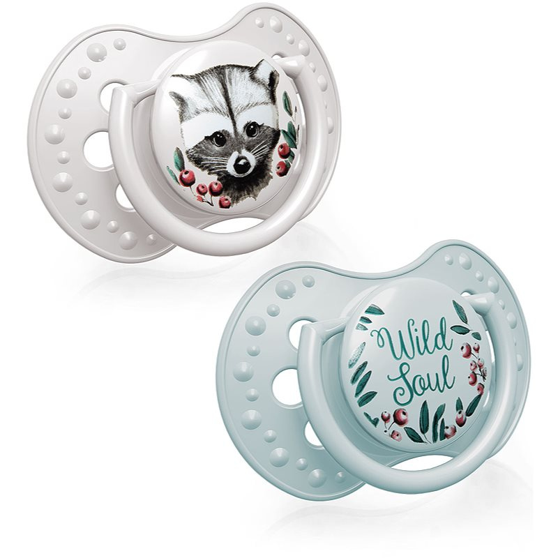 LOVI Dudlík silikonový dynamický WILD SOUL 3-6m 2ks