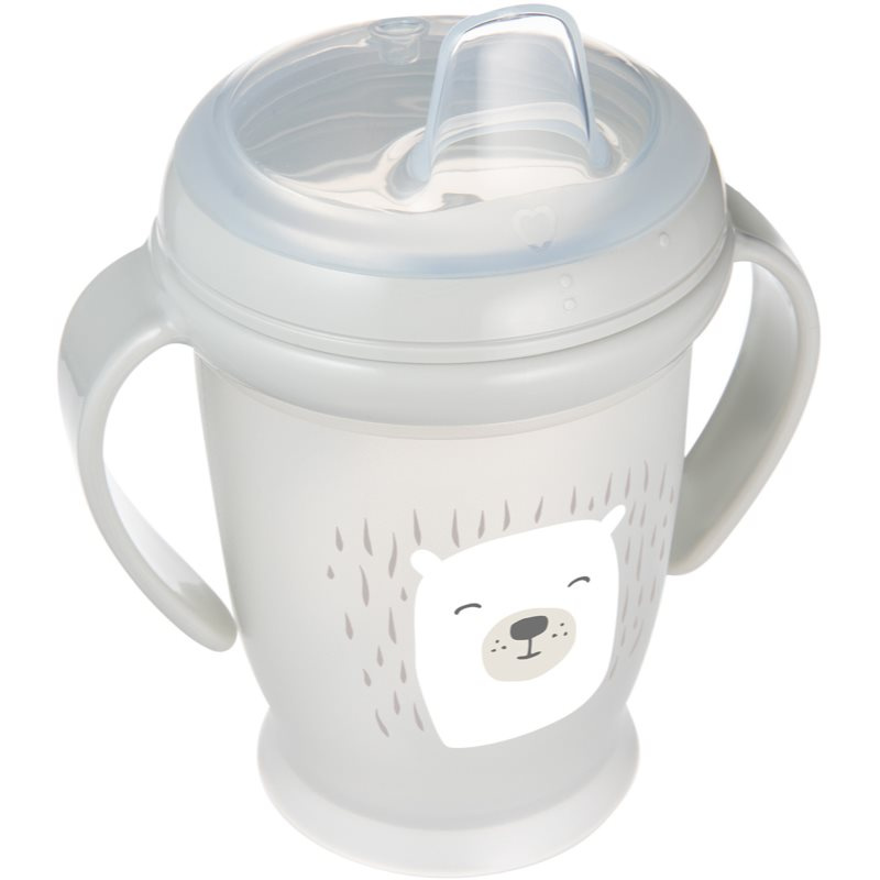 LOVI Hrníček nevylévací  BUDDY BEAR 250ml 12m+