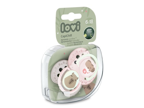 LOVI CAPICHILL 6-18m dudlík Girl 2 ks