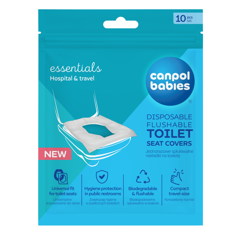 Canpol babies Hygienické jednorázové WC podložky 10ks