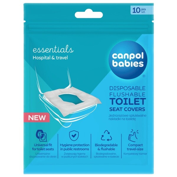 Canpol babies Hygienické jednorázové WC podložky 10ks