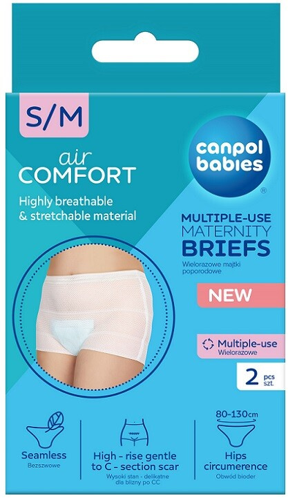 Canpol Babies Multifunkční kalhotky po porodu 2ks S/M