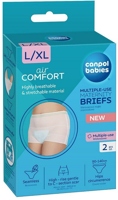 Canpol Babies Multifunkční kalhotky po porodu 2ks L/XL