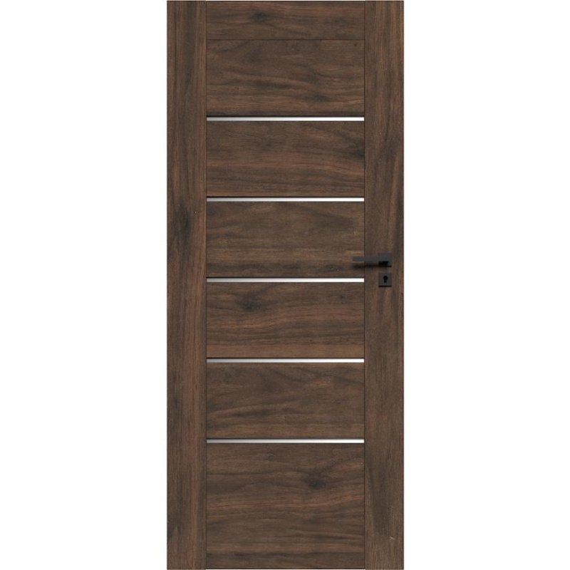 Interiérové dveře Negra 5*5 60L tmavý colum 363