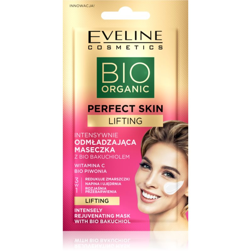 Eveline Cosmetics Perfect Skin Bio Bakuchiol intenzivně omlazující maska 8 ml