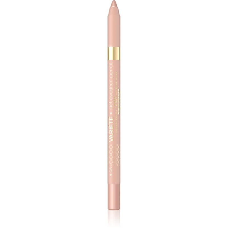 Eveline Cosmetics Variété voděodolná gelová tužka na oči odstín 06 Sparkling Wine 1 ks