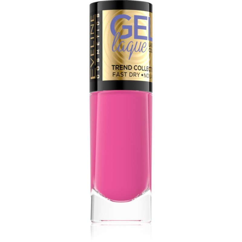 Eveline Cosmetics Gel Laque gelový lak na nehty bez užití UV/LED lampy odstín 166 8 ml