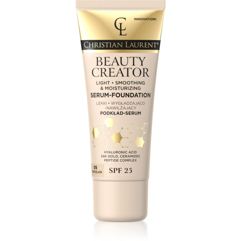Christian Laurent Beauty Creator lehký hydratační make-up SPF 25 odstín 05 Porcelain 30 ml