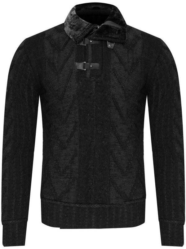 ESTARE - Černo-šedá vesta