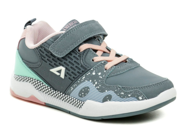 American Club BS10-22 šedé polobotky EUR 27