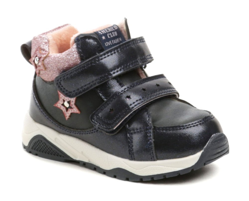 American Club XD106-23 navy dětské zimní boty EUR 23