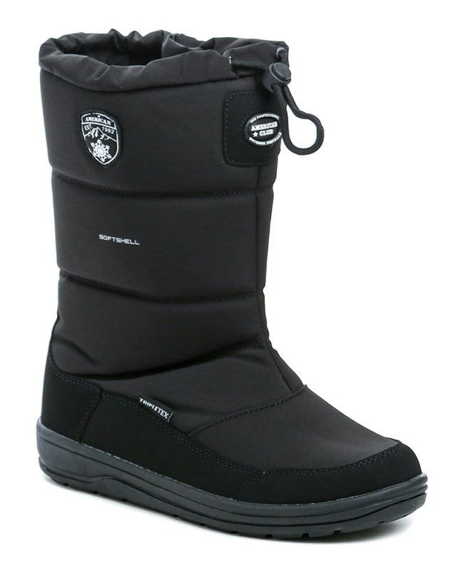 American Club SN57-24 černé dámské zimní boty EUR 37