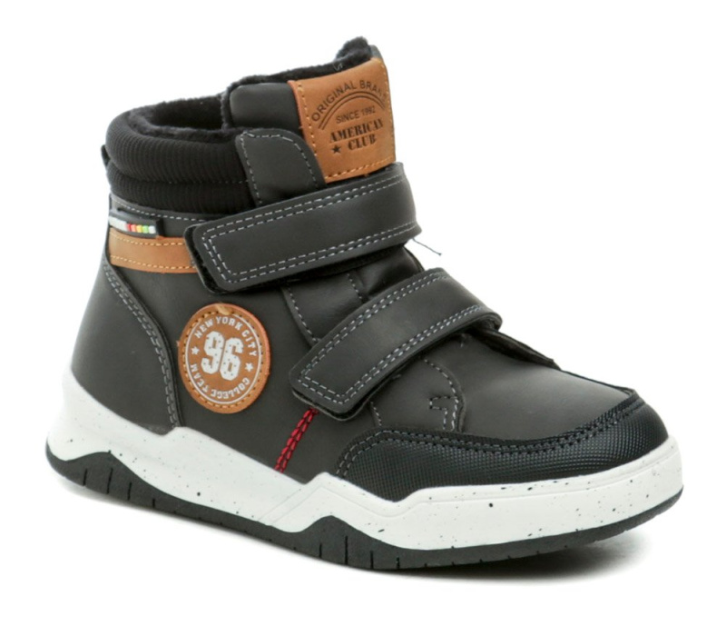 American Club XD101-24 černé dětské zimní boty EUR 27