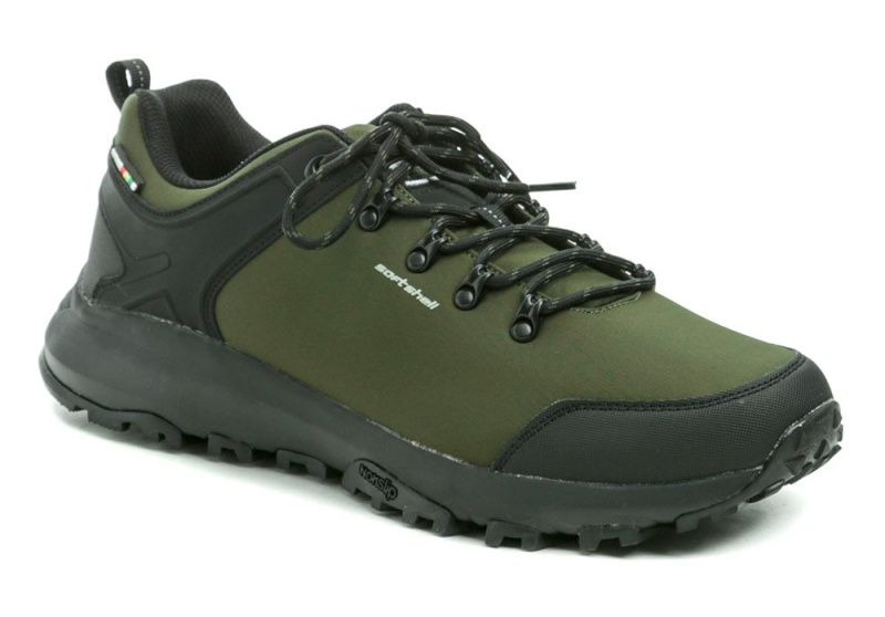 American Club HL156-24 khaki pánské nadměrné softshell tenisky EUR 48