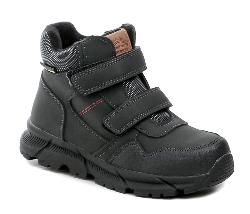 American Club XD141 černé dětské zimní boty EUR 33