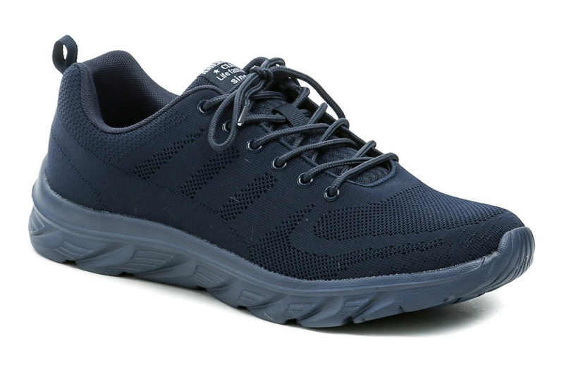 American Club WT286 modré pánské nadměrné tenisky EUR 47