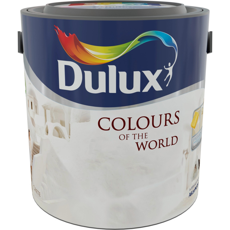 Dulux Interiérová emulzní barva Colours Of The World lasturově bílá 2,5 l