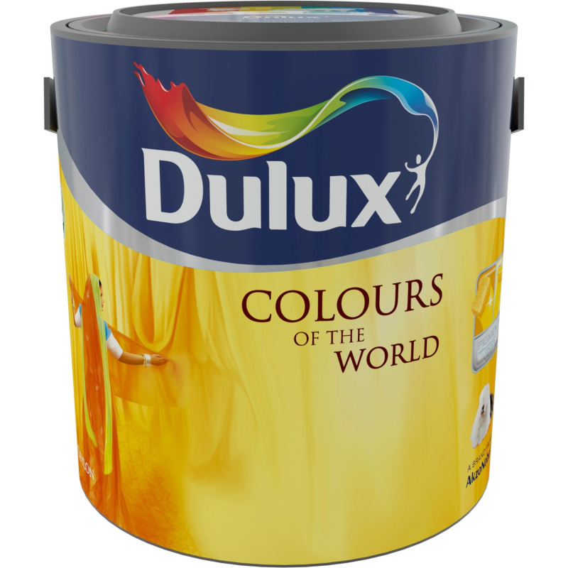 Dulux Interiérová emulzní barva Colours Of The World tropické slunce 2,5 l