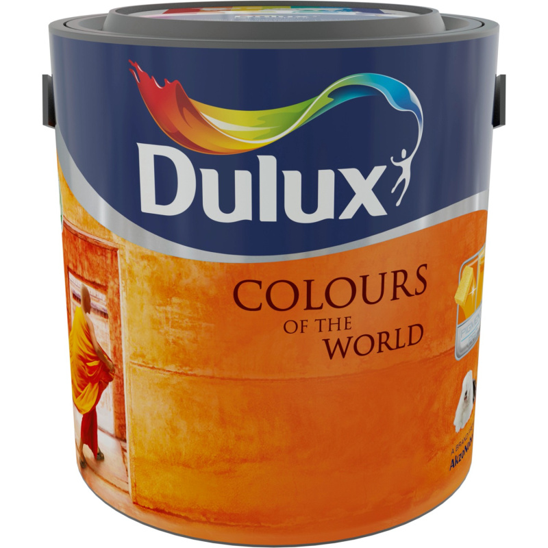 Dulux Interiérová emulzní barva Colours Of The World zázvorový čaj 2,5 l