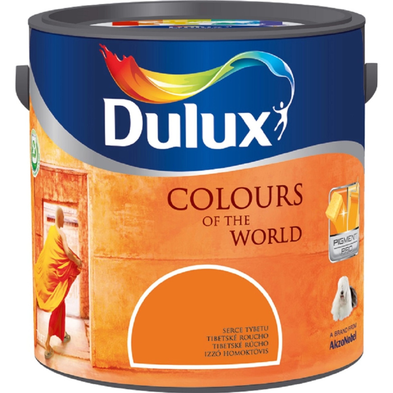 Dulux Interiérová emulzní barva Colours Of The World tibetské roucho 2,5 l