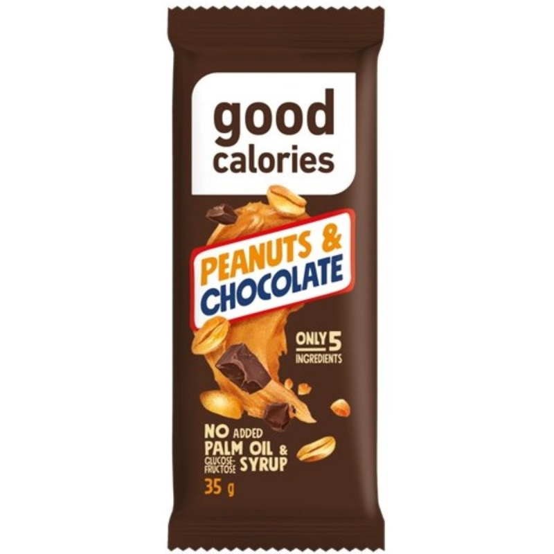 Good Calories Energetická tyčinka arašídy a čokoláda