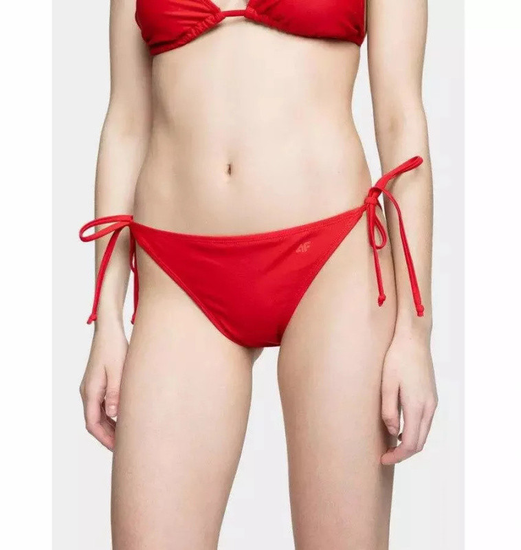 Dámský spodní díl plavek KOS001D červené - 4F XXL