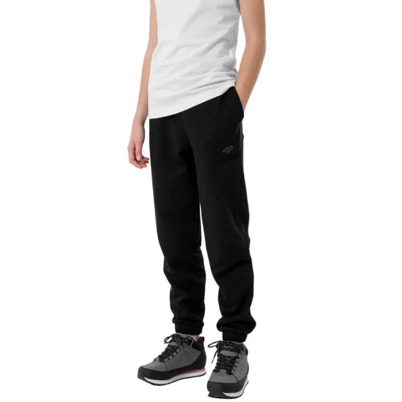 Dívčí tepláky HJZ22 JSPDD002 20S - 4F 128CM