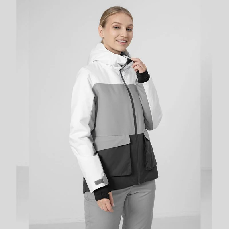 Dámská lyžařská bunda W H4Z22-KUDN005 10S - 4F XL