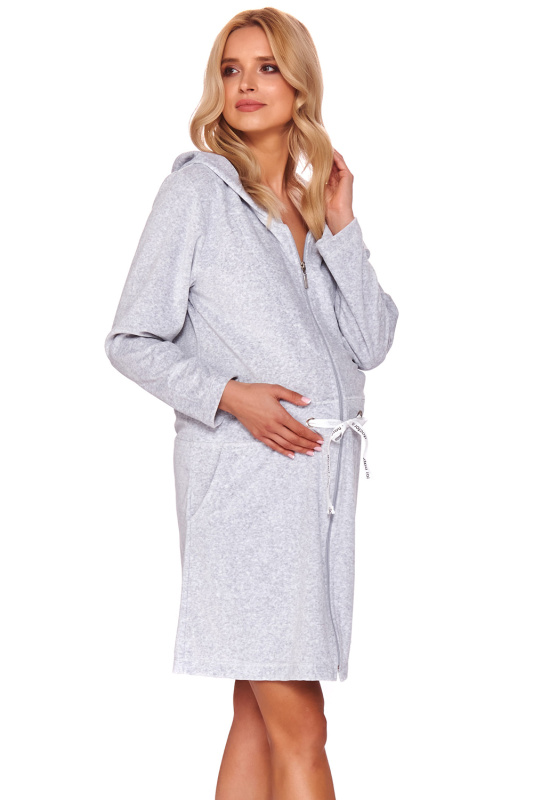 Dámský župan 1008 grey plus - Doctornap šedá XXL