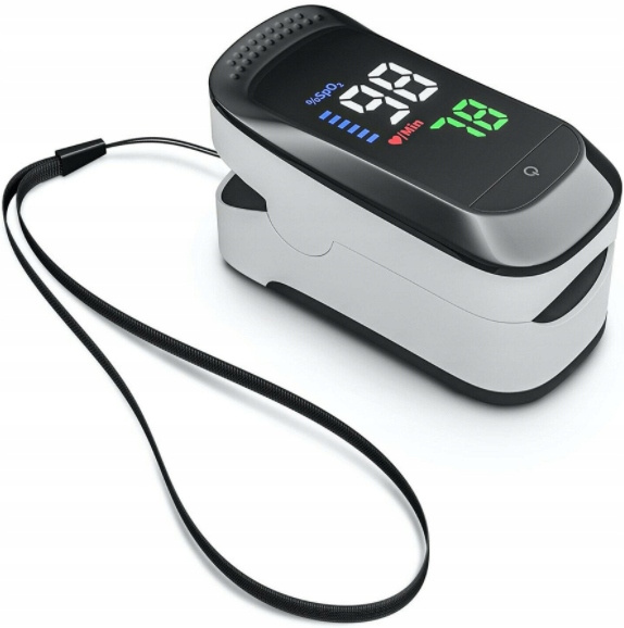 Abfarmis Prstový pulzní oxymetr LCD ISO 14246