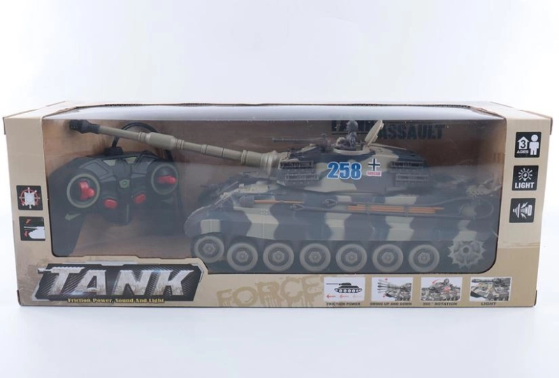 R/C Tank se světlem a zvukem