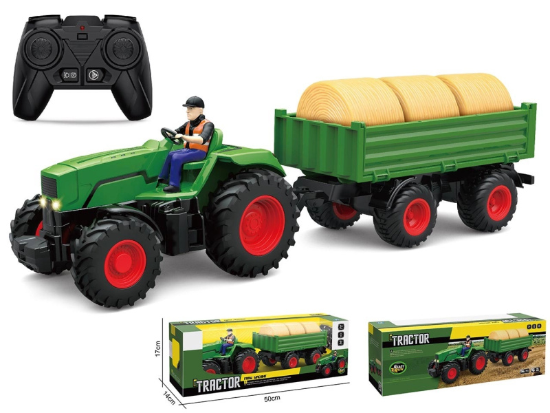 Zábavný traktor s dálkovým ovládáním