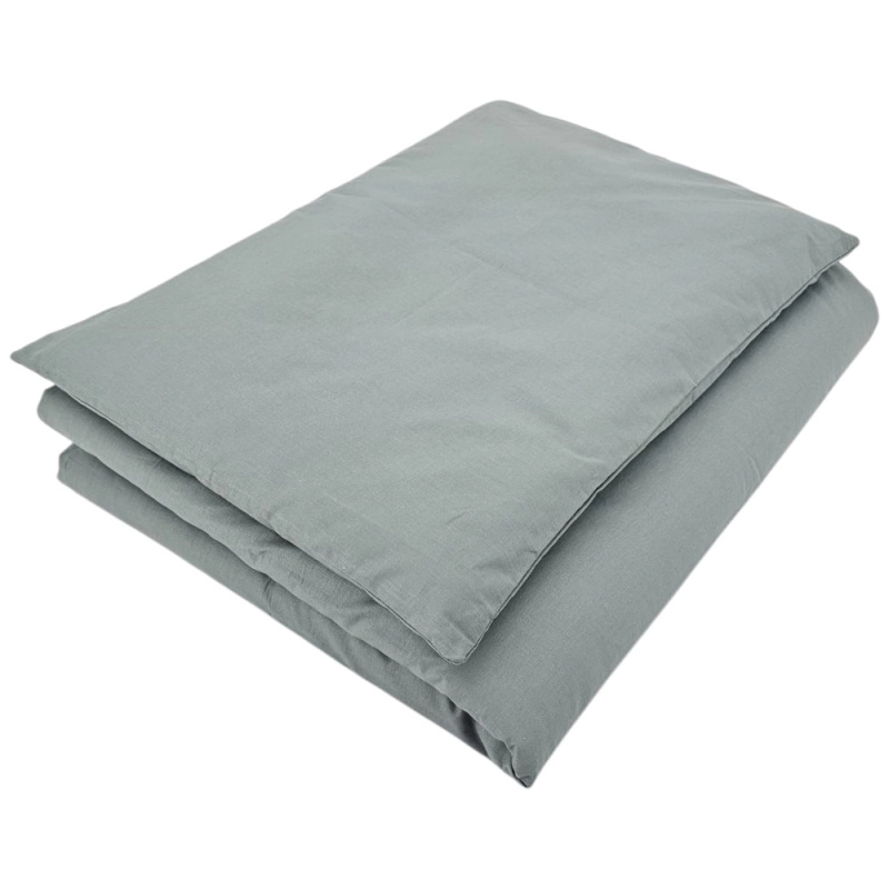 Bavlněné povlečení do dětské postýlky 2dílné 90 × 120 cm – Olive Green