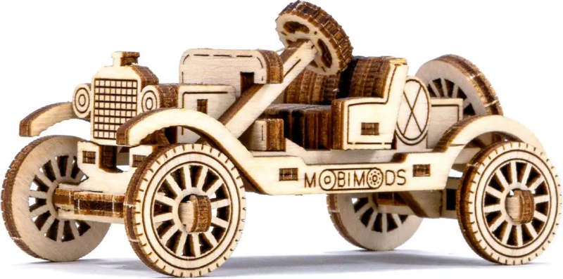 Dřevěné 3D puzzle – retro automobil FORD Model T