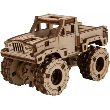 Wooden City 3D dřevěné puzzle - Monster truck 66 dílů
