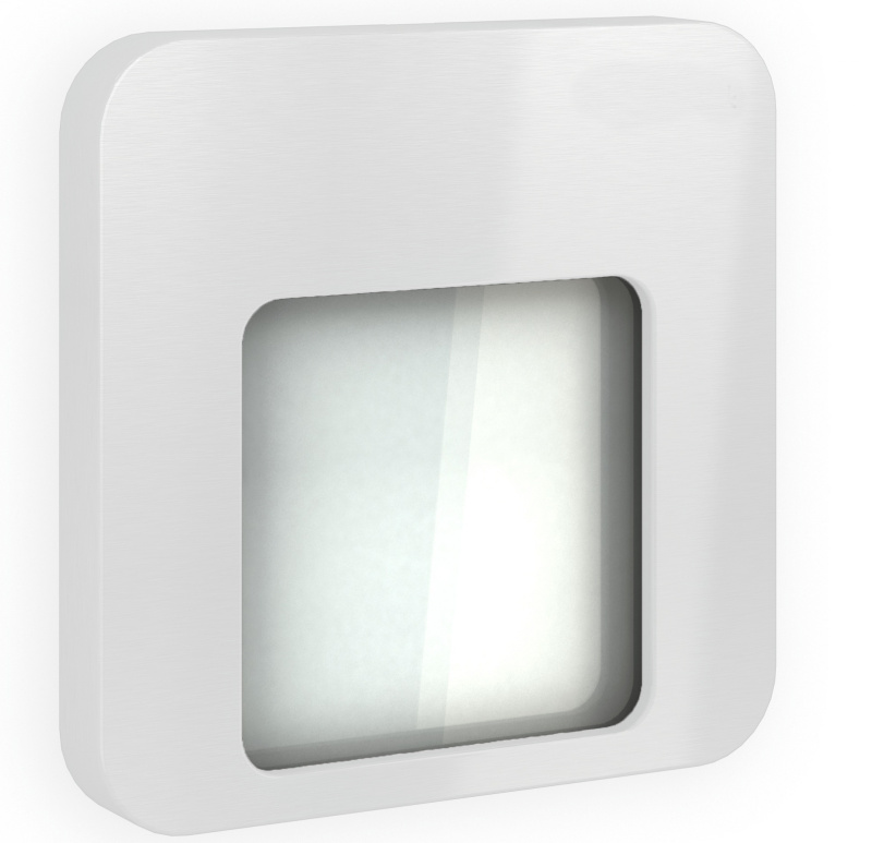 Zamel LED svítidlo MOZA, pod omítku, 230V, IP20 Barva: Bílá, Teplota světla: Teplá bílá