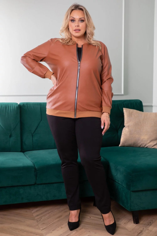Dámská mikina  model 169366 - Karko camel 54/56