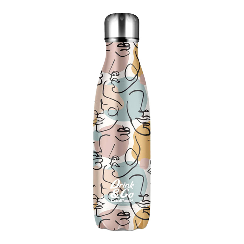 Termoláhev CoolPack 500 ml nerez - Art Deco