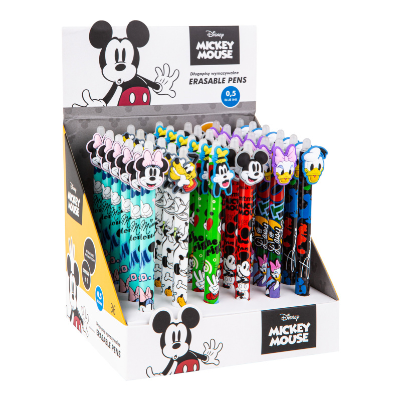 Colorino Gumovatelné pero Mickey Mouse - 6 motivů
