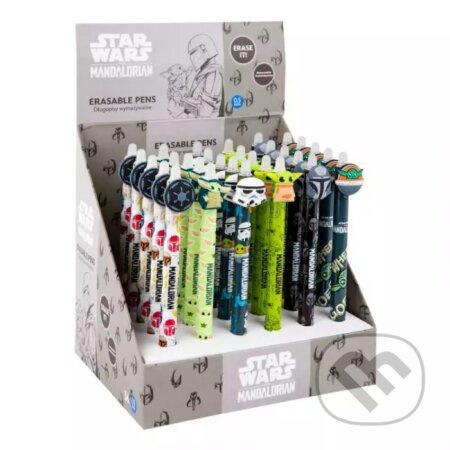Colorino Gumovatelné pero Mandalorian - 6 motivů