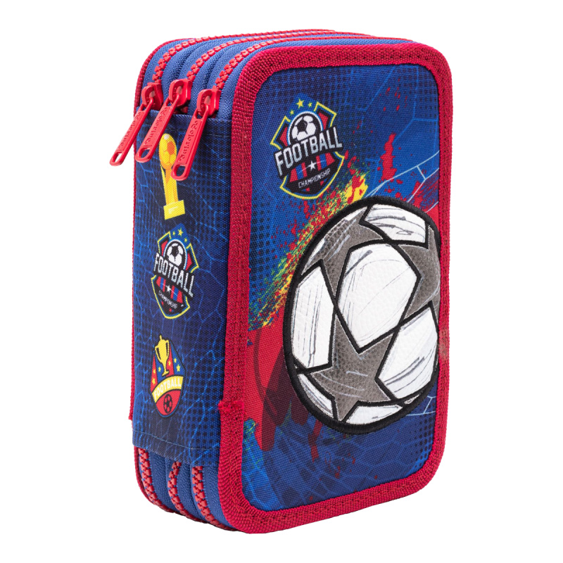 Penál Colorino Jumper Fotbal - vybavený