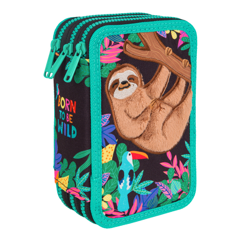 Colorino penál Jumper - Lenochod s vybavením