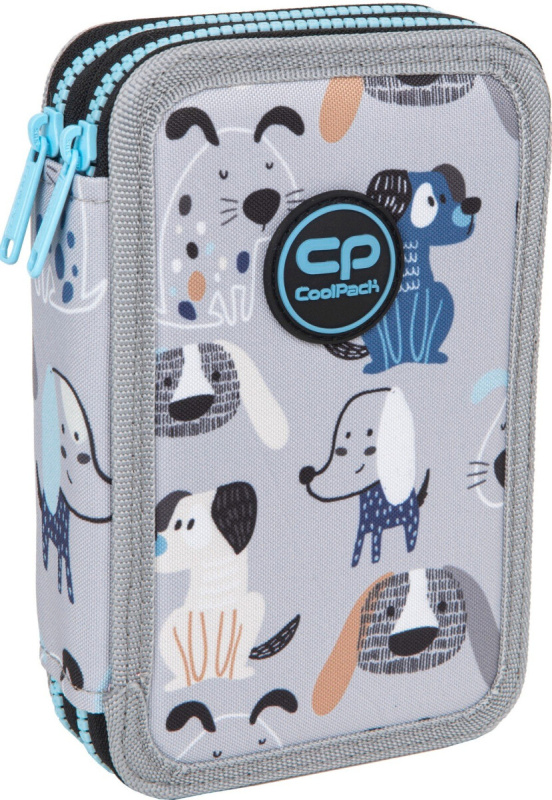 Penál 2-komorové s vybavením Coolpack Jumper 2 doggy