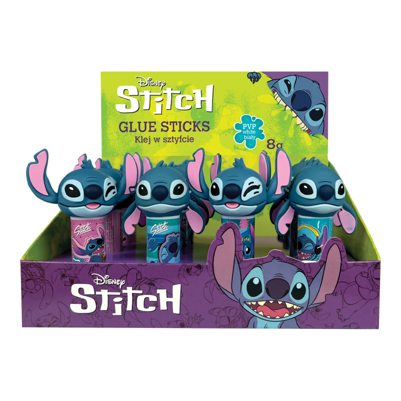 Lepicí tyčinka Colorino 8 g - Stitch, mix motivů