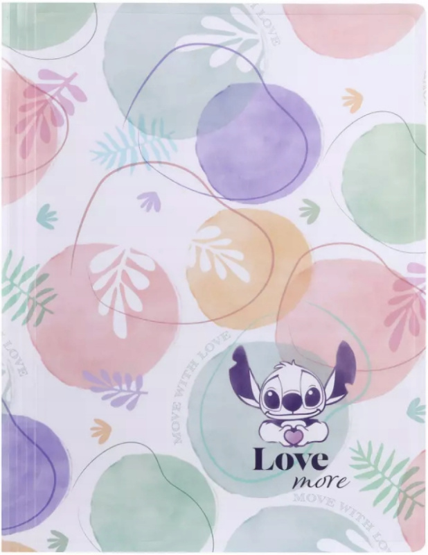 Desky Clear Book Disney Fashion Stitch 20 obalů vzor 1