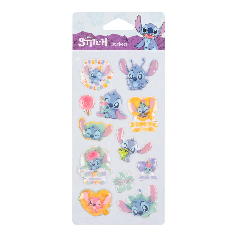 Colorino Pop-Up samolepky Stitch 6, mix