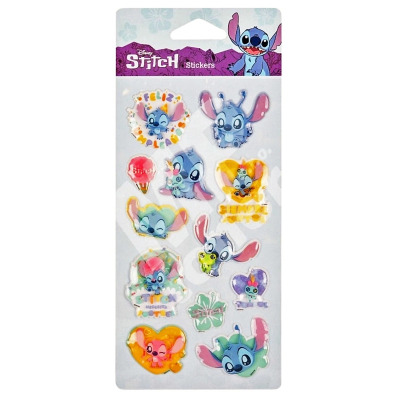 Colorino Pop-Up samolepky Stitch 6, mix