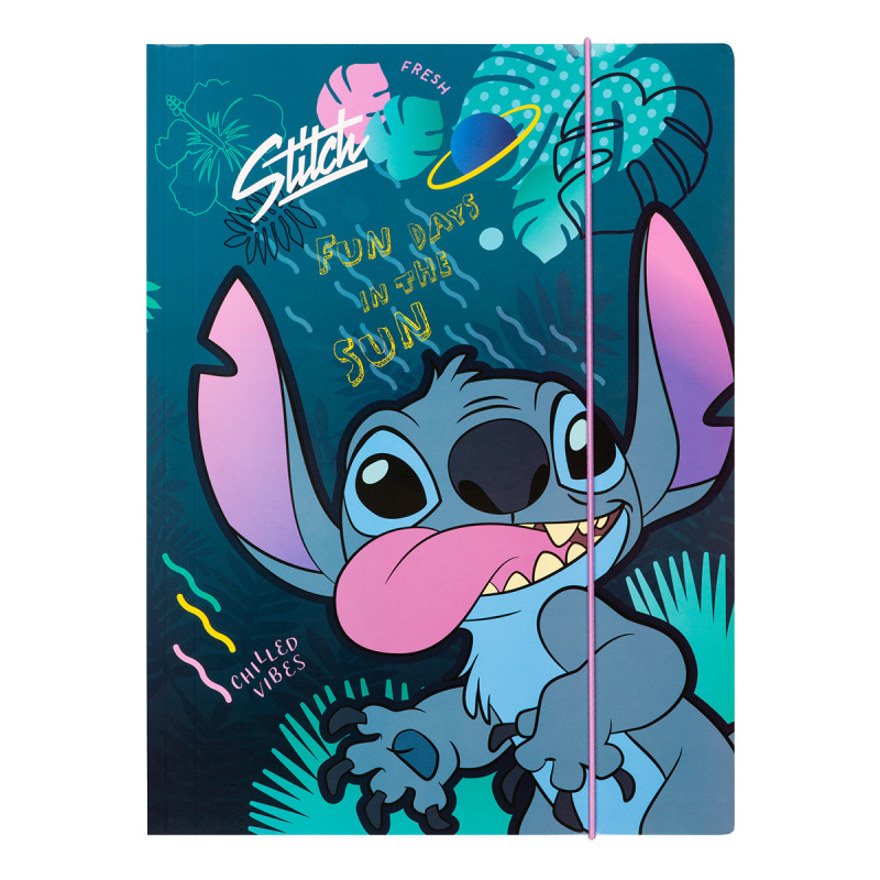 Colorino školské dosky s gumičkou Stitch 3